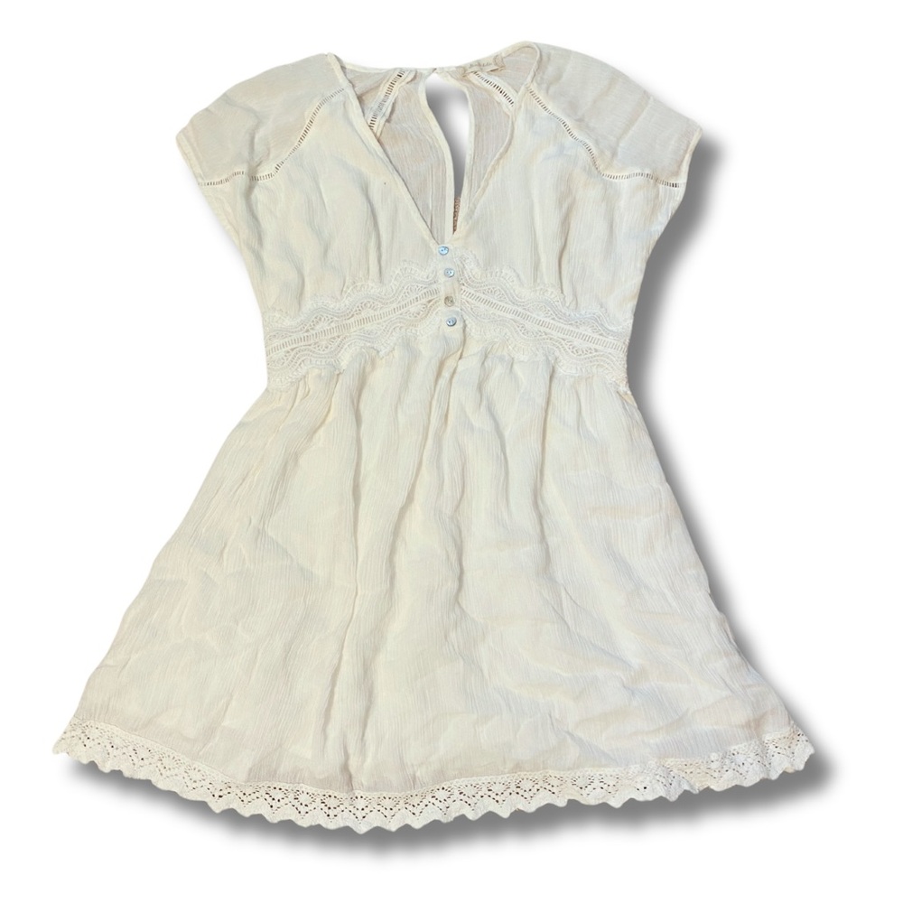 Altar’d State White Babydoll Dress
